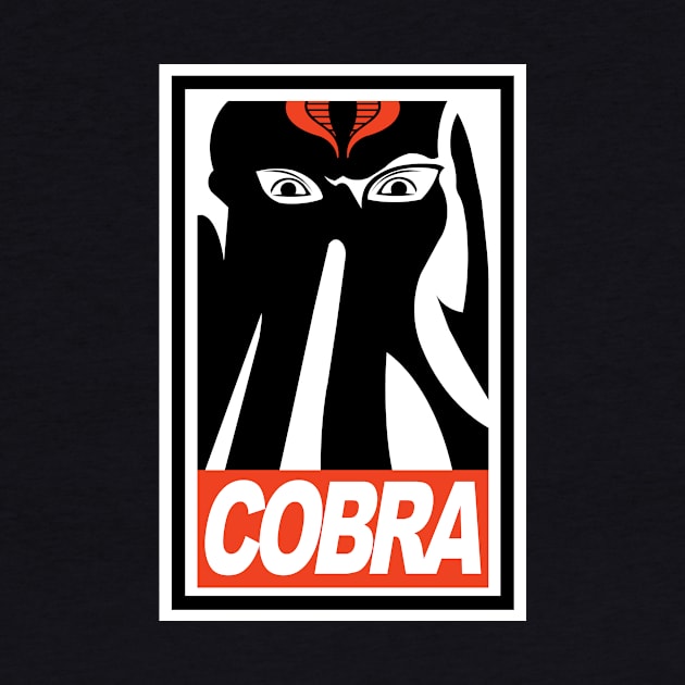 Obey Cobra! by ClayGrahamArt